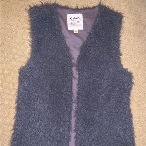 faux fur vest